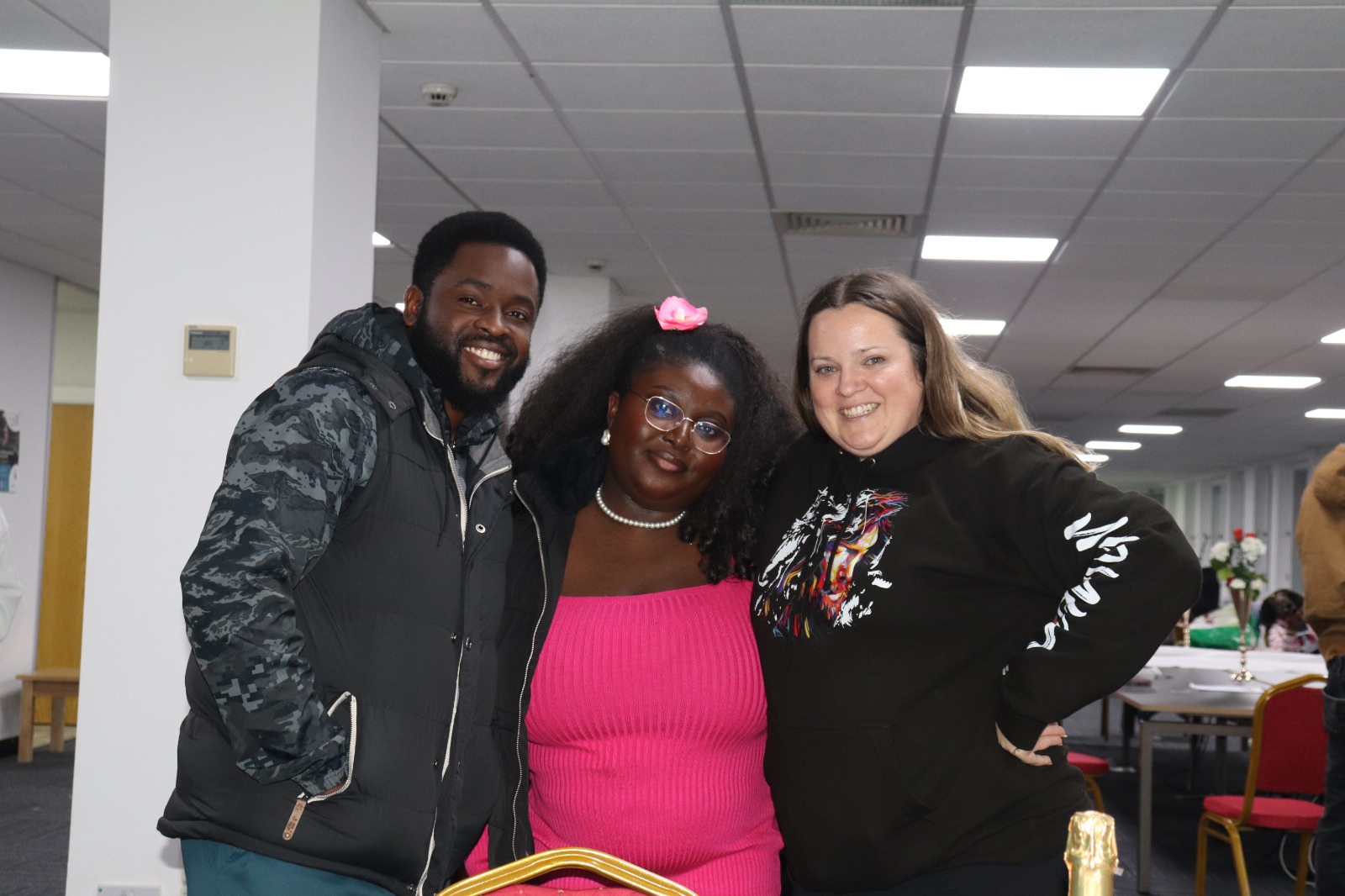 Hope for the Youth team at a community event